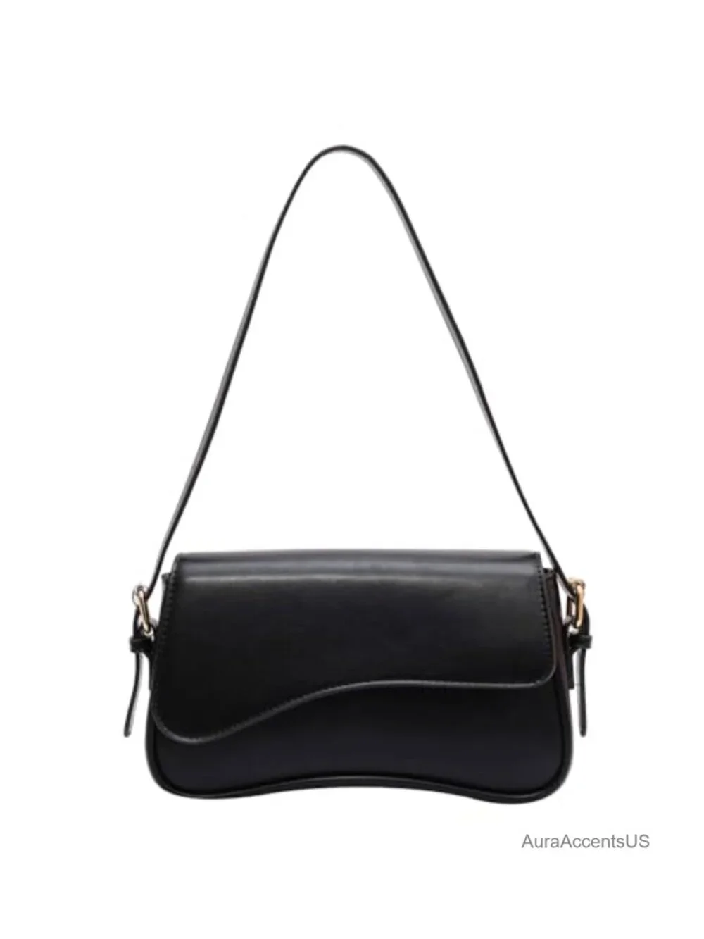 Vegan Leather Hobo Shoulder Bag Crossbody Purse with Adjustable Strap